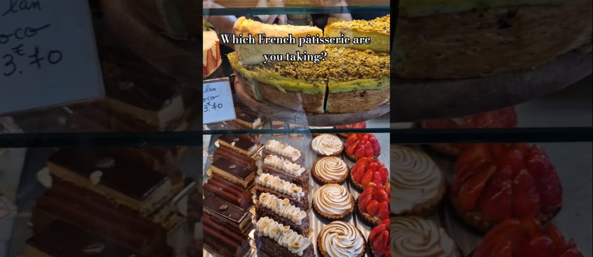 Which one are you picking? #shorts #viral #fyp #paris #patisserie #cake #french #bakery #france