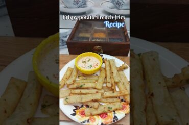 crispy potato French fries 🍟 recipe instent and tasty 😋 perfect recipe cook with tanu 🫶☕ daily food