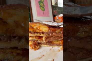 Chocolate Peanut Butter Stuffed French Toast | Easy Brunch or Breakfast Recipe