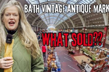 Amazing Antique Selling in Bath! Episode 4 Selling my French Flea Market finds in UK #frenchantiques