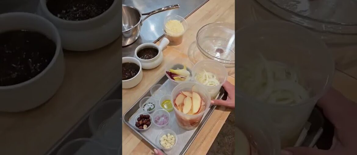 Skip the dinner reservation… do this instead 🫶🏻 We took a French cooking class at Sur La Table