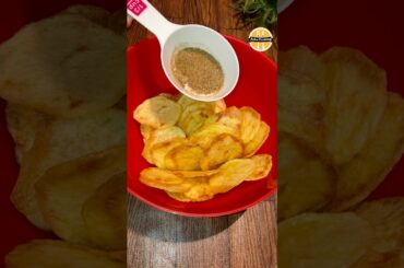 Homemade Crispy Potato Chips Recipe #food #ramadanspecial #recipe