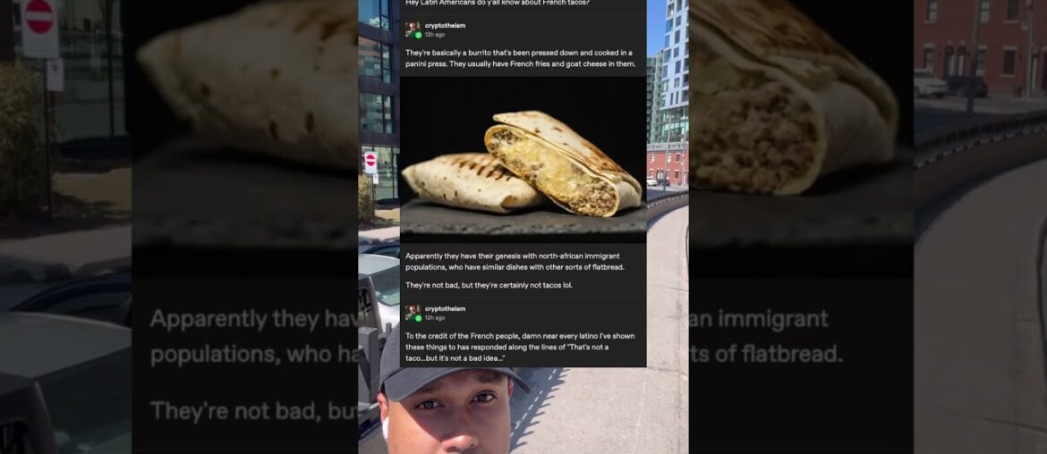 French Tacos Are Just a Pressed Burrito and Latinos Have Thoughts #FrenchTacos