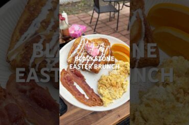 Blackstone Easter Brunch with the fam #griddle #easter #blackstone #breakfastideas #peeps