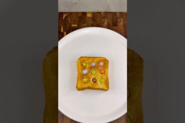 Biscoff and Smarties french toast 🥪#shorts