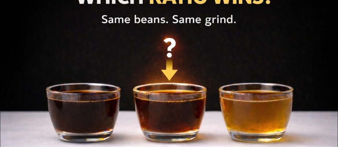 Most People Use the Wrong Coffee Ratio