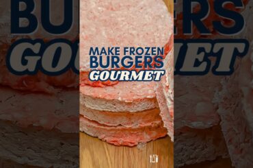 One Trick to Make Frozen Burgers Taste Gourmet