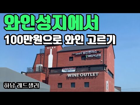 와인성지에서 100만원 와인 고르기 (하남 레드셀러) 와인성지에서 100만원 와인 고르기 (하남 레드셀러)