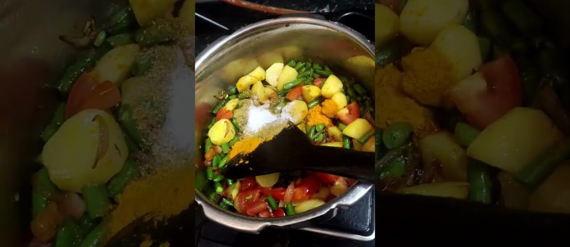 ymmy Diliceus  Aloo french 🫛🫛 Beans recipe #short#🌹