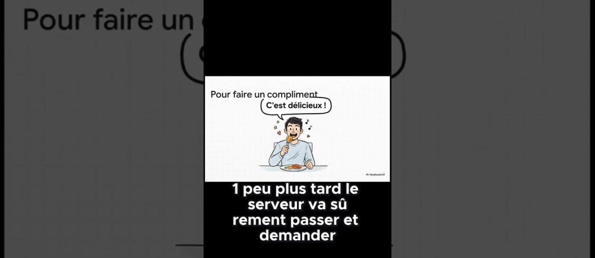 Essential phrases for dining in a French restaurant