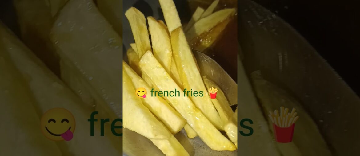 french fries recipe #minivlog #islmicvlog #vlog #frenchfries