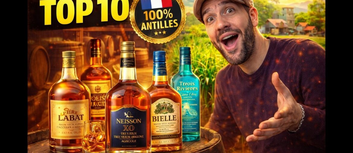 Mon Top 10 Ultime : les Meilleurs Rhums des Antilles Françaises