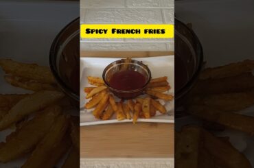 👉 STOP Scrolling! Perfect Spicy French Fries at Home 🍟🤯 #shorts #snacksrecipe  #frenchfries #food