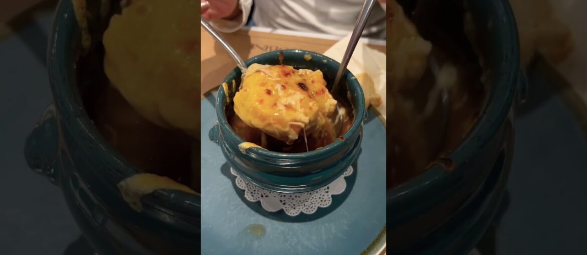 The BEST French Onion Soup in Paris | La Jacobine 🍲 🧅 #paris #foodie #food #travel