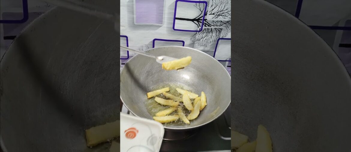 French fry 🤤easy homemade cooking#youtubeshorts#food #homecuisine #recipe #cooking #viral#easyrecipe