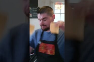 French Burger Recipe 🍔 | American Cheese Twist + Perfect Toasted Buns #Shorts