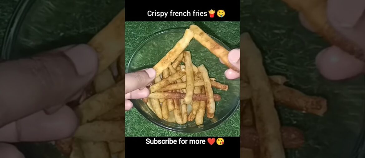 Crispy french fries 🍟🤤#crispyfrenchfries #food #viral #shortvideo #shorts #potato #recipe #fry