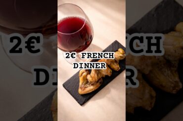 POV: I Made a Luxury French Dinner for Only €2 😱🍷