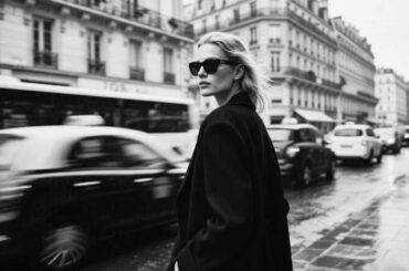 Midnight Walk in Paris 🖤 | Dark Cinematic Deep House & French Noir Chill