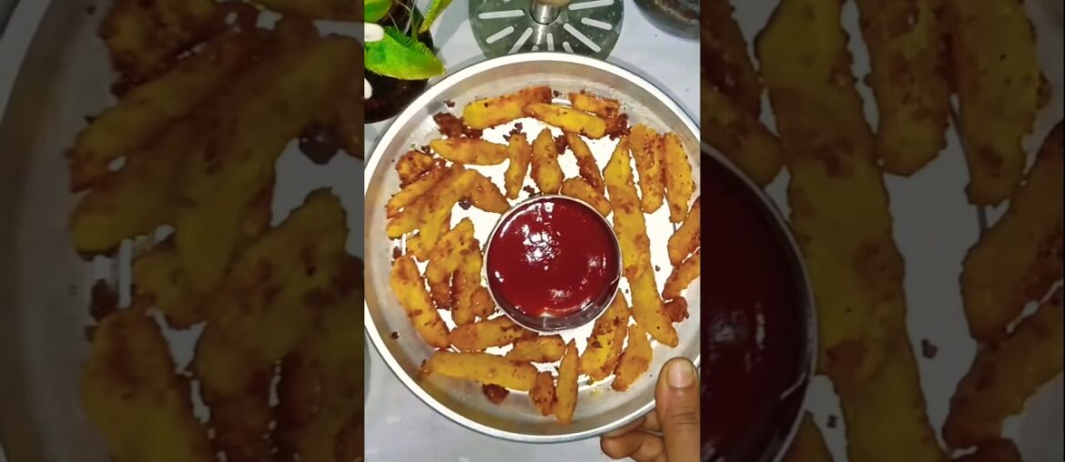 Crispy French Fries🍟😋#shorts #recipe #frenchfries #snacks #foodlover