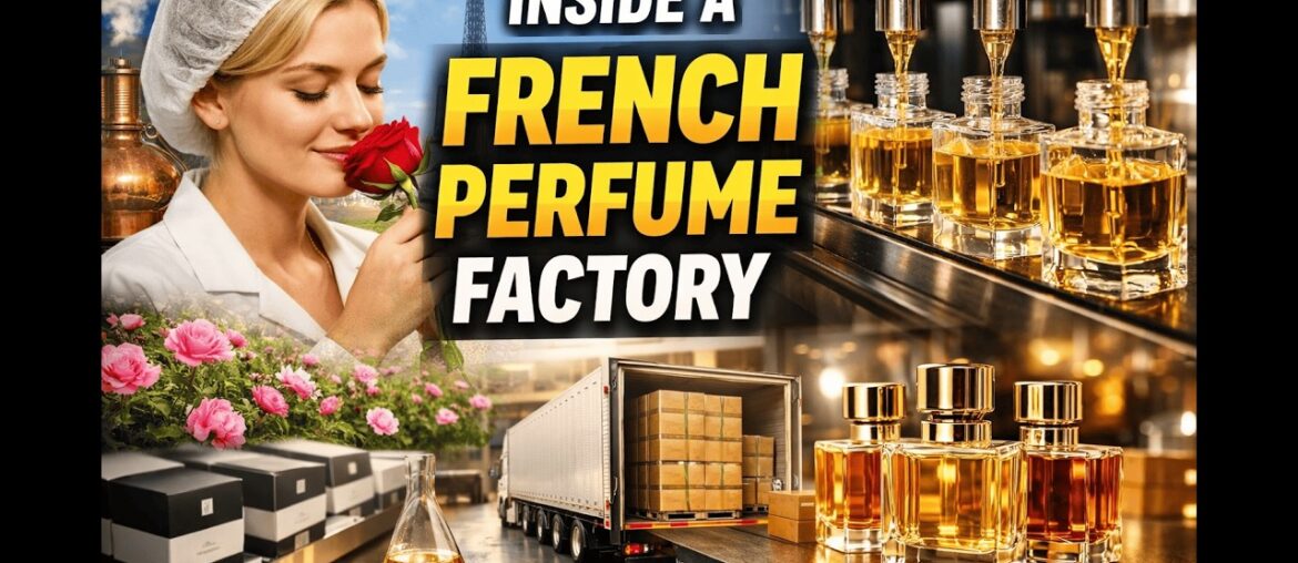 Inside a French Perfume Factory: From Flowers to Luxury Fragrance (Full Process)