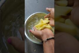 Chilli French Fries Recipe #shorts #recipe #frenchfries #shortvideo