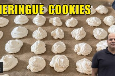 Meringue Cookies Recipe by Spice Sensation | French Meringue Recipe