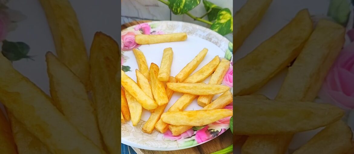 Extra Crispy French Fries at Home | Bolied & Double Fried Perfect Fries 🍟 #shorts Extra Crispy French Fries at Home | Bolied & Double Fried Perfect Fries 🍟 #shorts