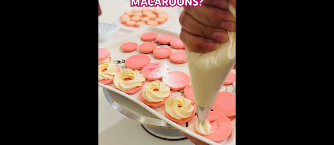 How to fill MACARONS ? French Macarons|french treats |delicious|yummy😋|shortsfeed|shorts