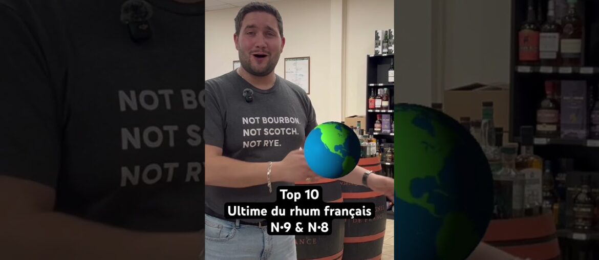 Extrait de mon #top10 ultime du #rhum #français #guyane #reunion #martinique #guadeloupe