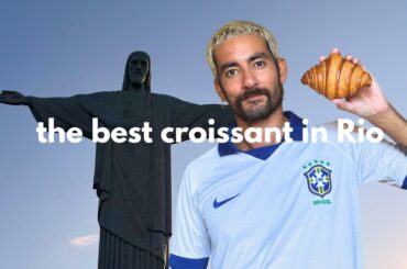 French guy tests all the croissants in Rio 🥐🇧🇷 EP1
