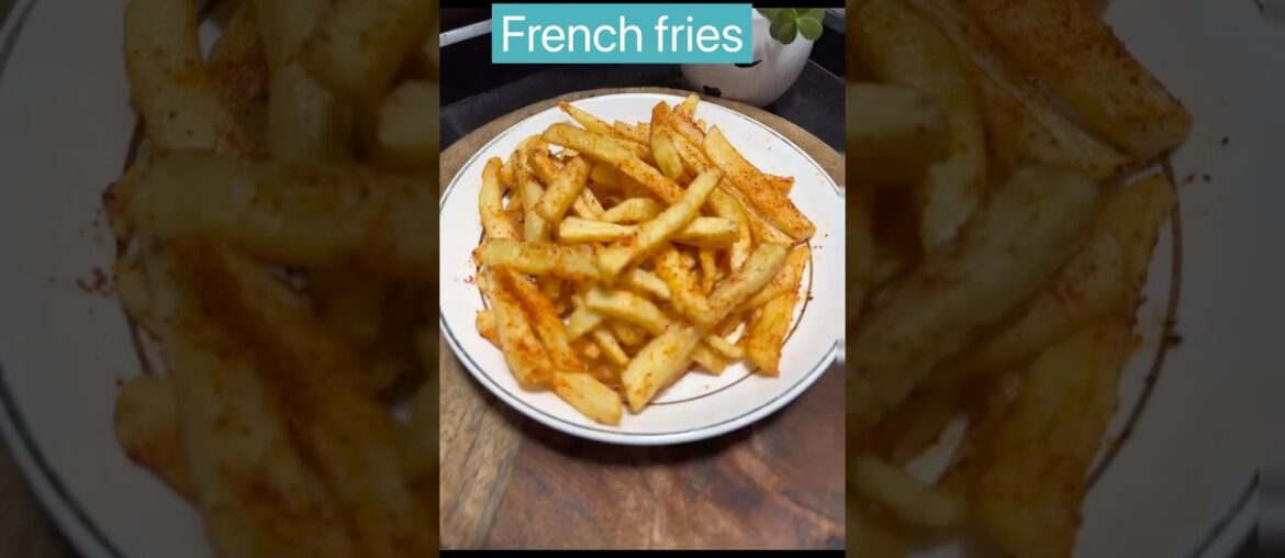 French fries #crispy #secret #homemade # snack #perfect #recipe #foryou