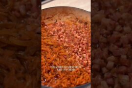 One Pot Creamy French Onion Soup Pasta | Travis London