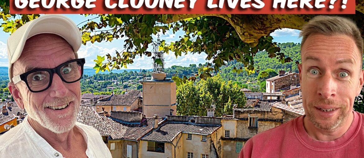 George Clooney Lives Here!? Brignoles Is NOT What We Expected!🇫🇷🇺🇸🚙