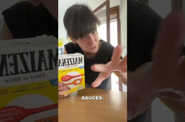 Cornflour French ingredients #lifeinfrance  #thingsiwishiknew #france #cooking #alychalloner #shorts