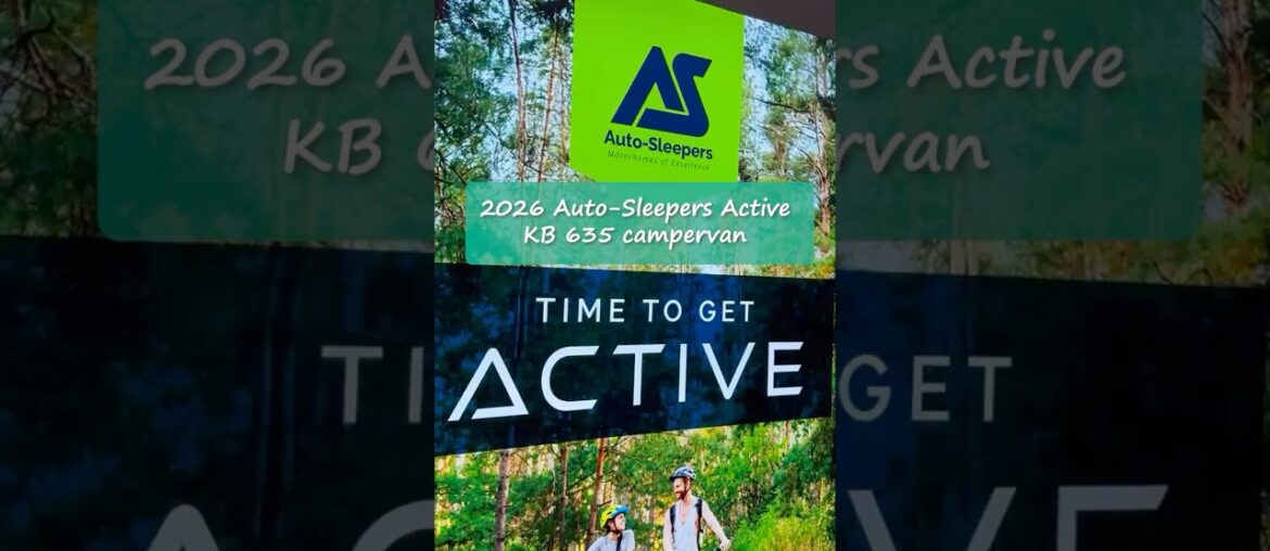 2026 Auto-Sleepers Active KB 635 campervan