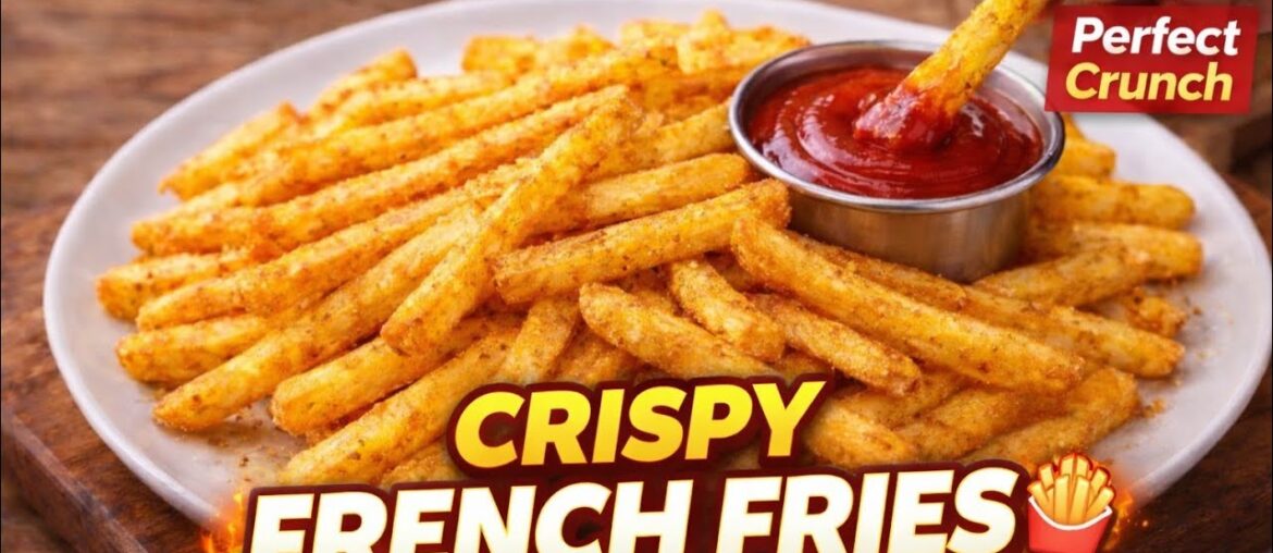 Crispy French Fries Recipe 🍟 | How to Make Perfect French Fries at Home | IPL Special Snack