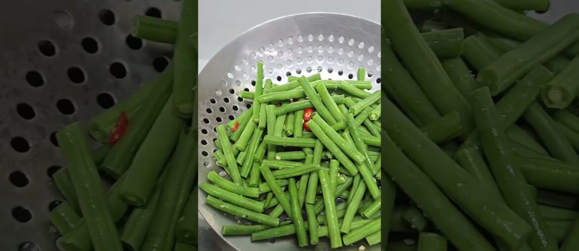 Deep fried   french beans #food #cooking #sarap