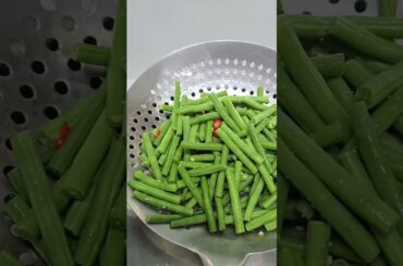 Deep fried   french beans #food #cooking #sarap