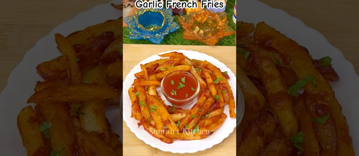 Crispy Garlic French Fries – The Ultimate Snack Upgrade #shorts #snacks #recipe #frenchfries #potato