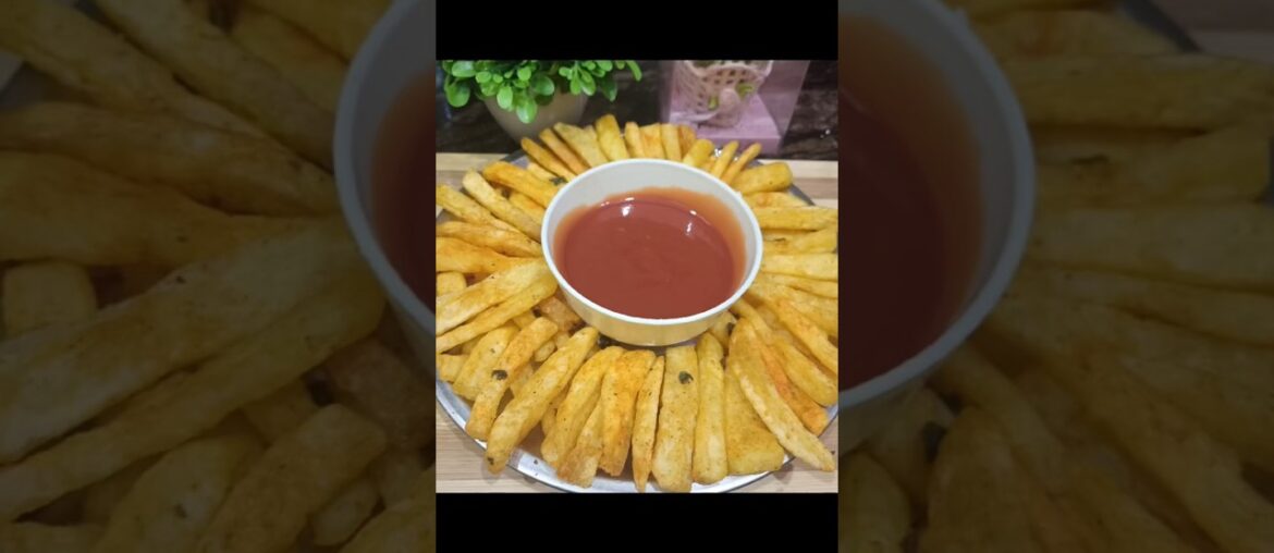 Cripsy Potato French fries 🍟🍟#recipe #shorts #cooking #food