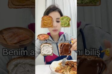 Benim ekmek üstü gurmeliği😋🍞