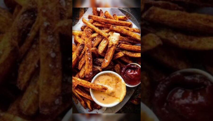 French fries 🍟 #aestheic #delicious #gourmet #fast food #viral #fypシ #trendingshorts #shortsviral