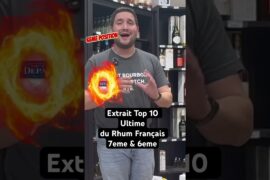 Extrait de ma vidéo #top10 un #top uniquement sur le #rhum français, #martinique #reunion #antilles