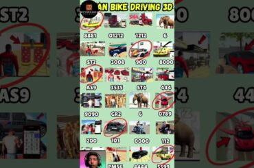 Only Real code 💥 Indian bike driving 3d all new cheat code update + plugin cheat code5369