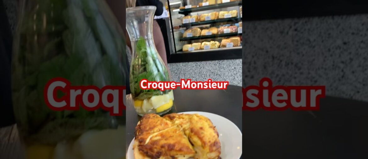 Le meilleur Croque-Monsieur de Paris / The best Croque-monsieur sandwich in Paris #food