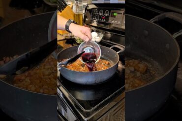 French-Asian Food Fusion! (Steak Au Poivre w/ Fried Rice) |Recipe in Description!| #cooking #fyp