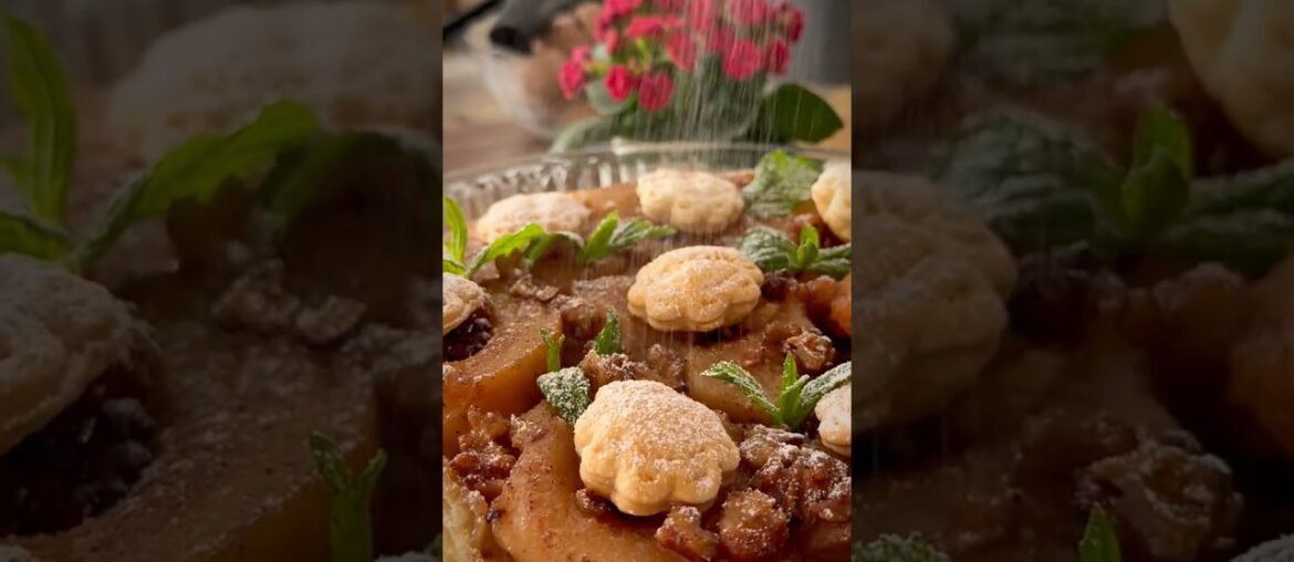 Вы будете в шоке, насколько это просто! Грушевый тарт Татен