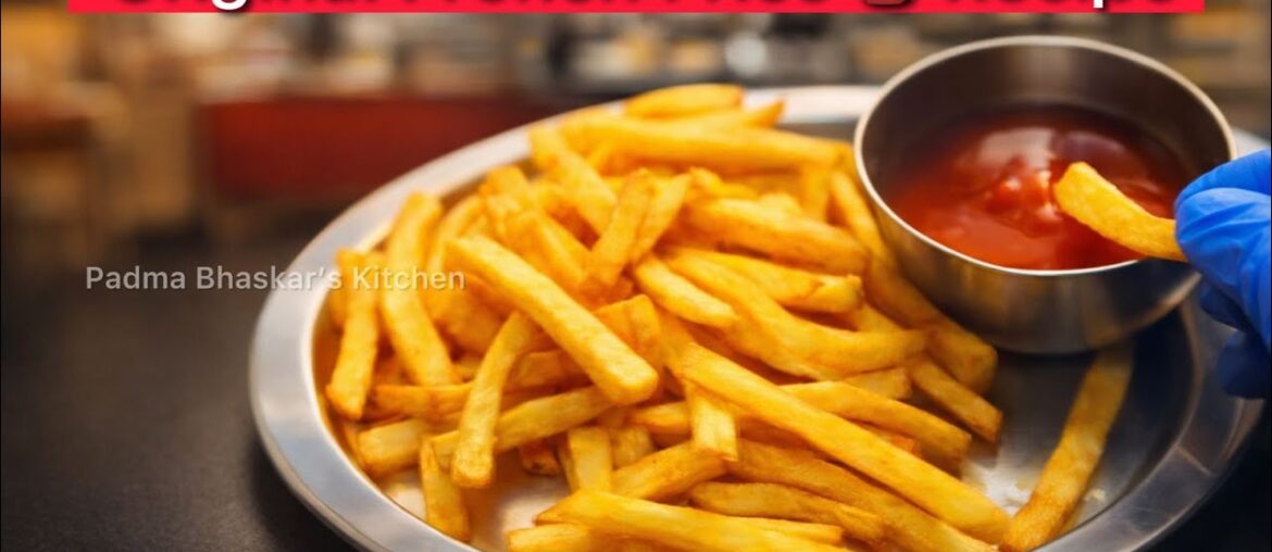 French Fries Recipe | Mc donald's French Fries | Snacks | #food #recipe #streetfood #cooking#snacks