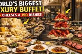 Inside the World’s Biggest Luxury Buffet 🇫🇷 | 111+ Cheeses & 150 Dishes (Guinness World Record!)